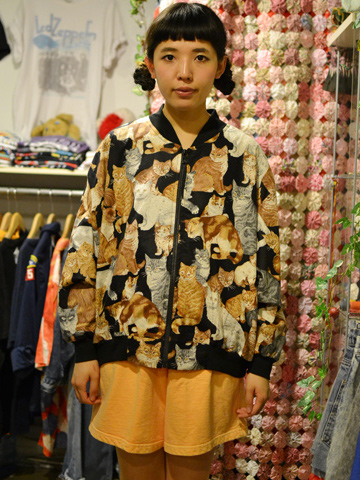 猫ジャケットと刺繍チュニック | 大阪の古着屋MIXED BAG